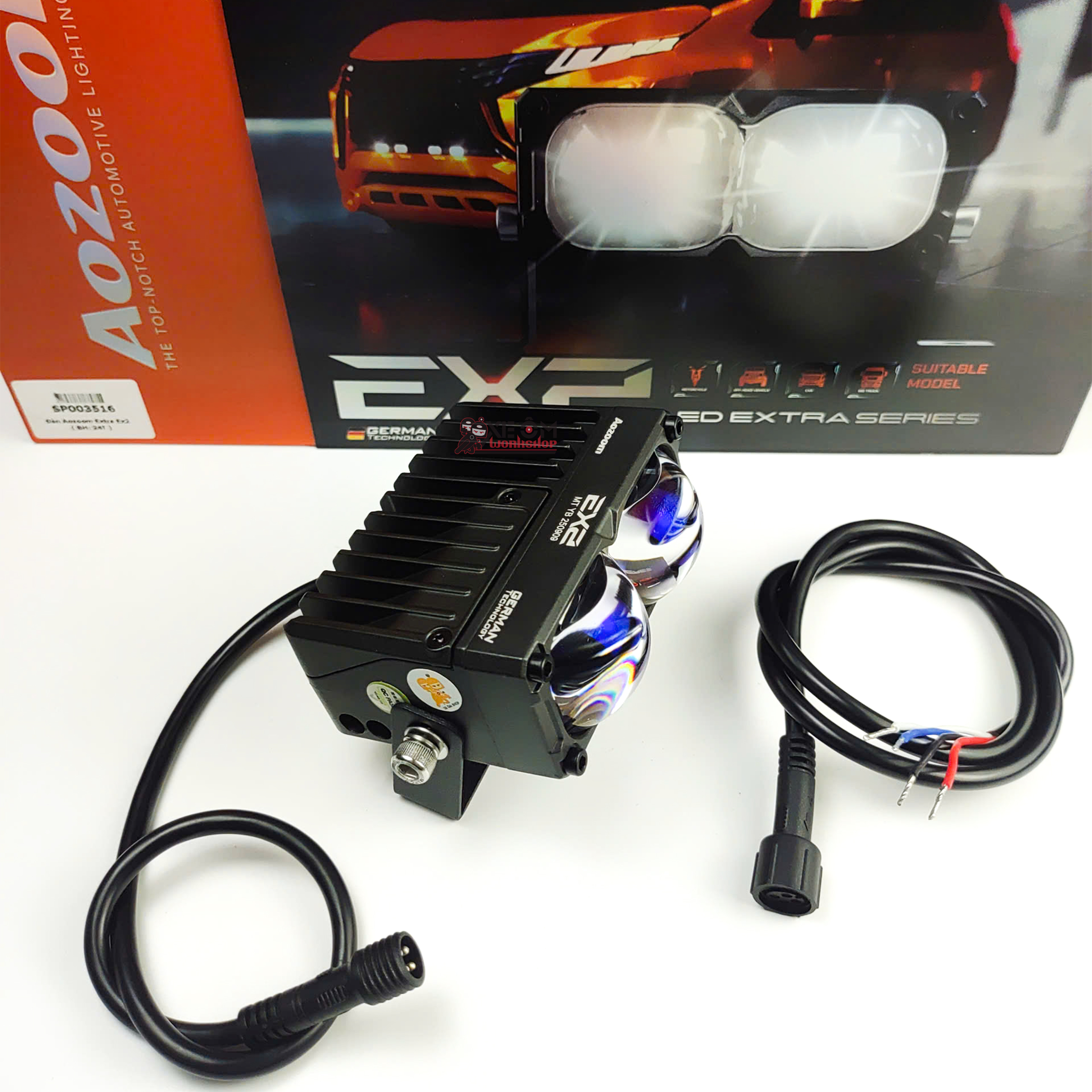 Trọn bộ hộp đèn Aozoom Extra EX2