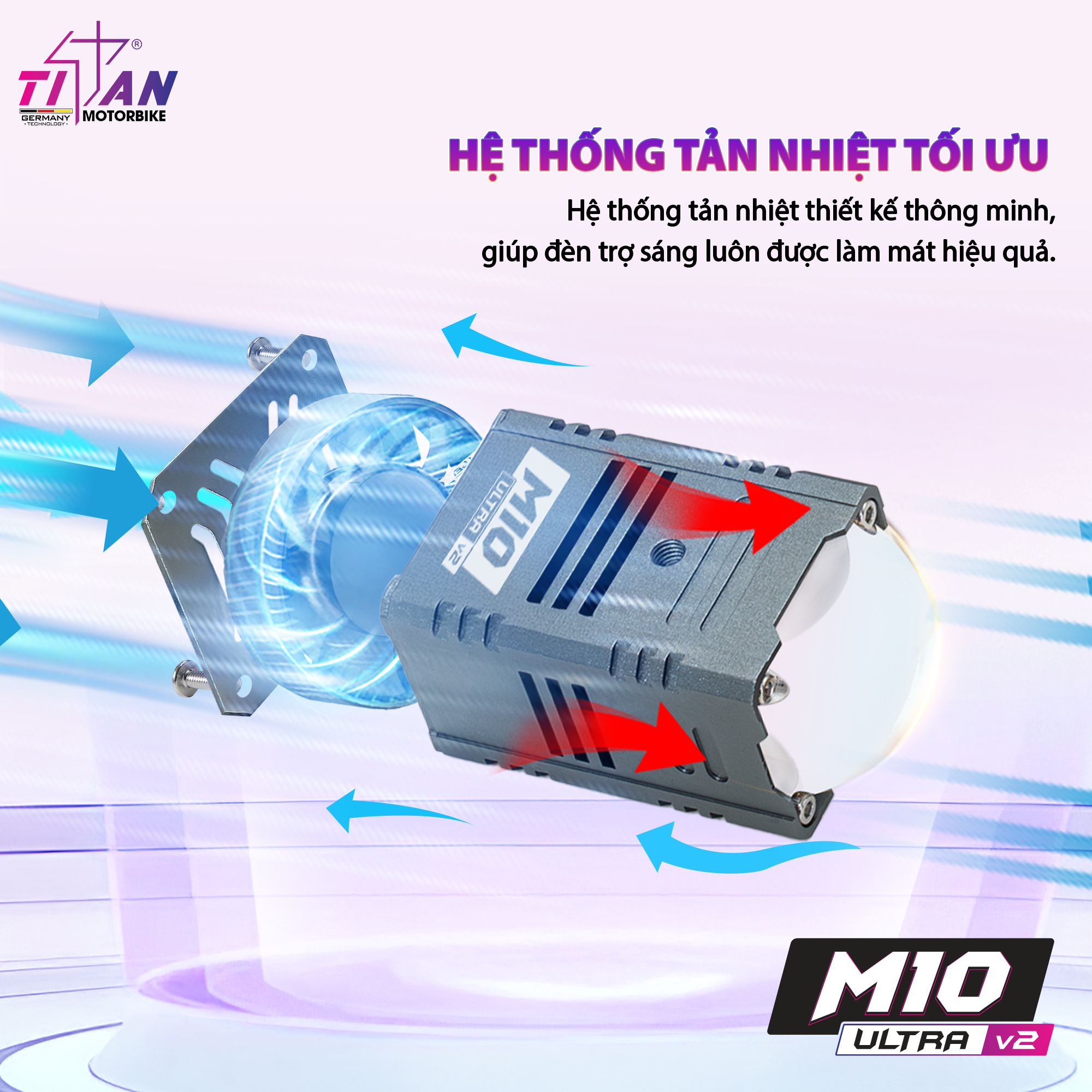 Hệ thống tản nhiệt Titan M10 Ultra V2