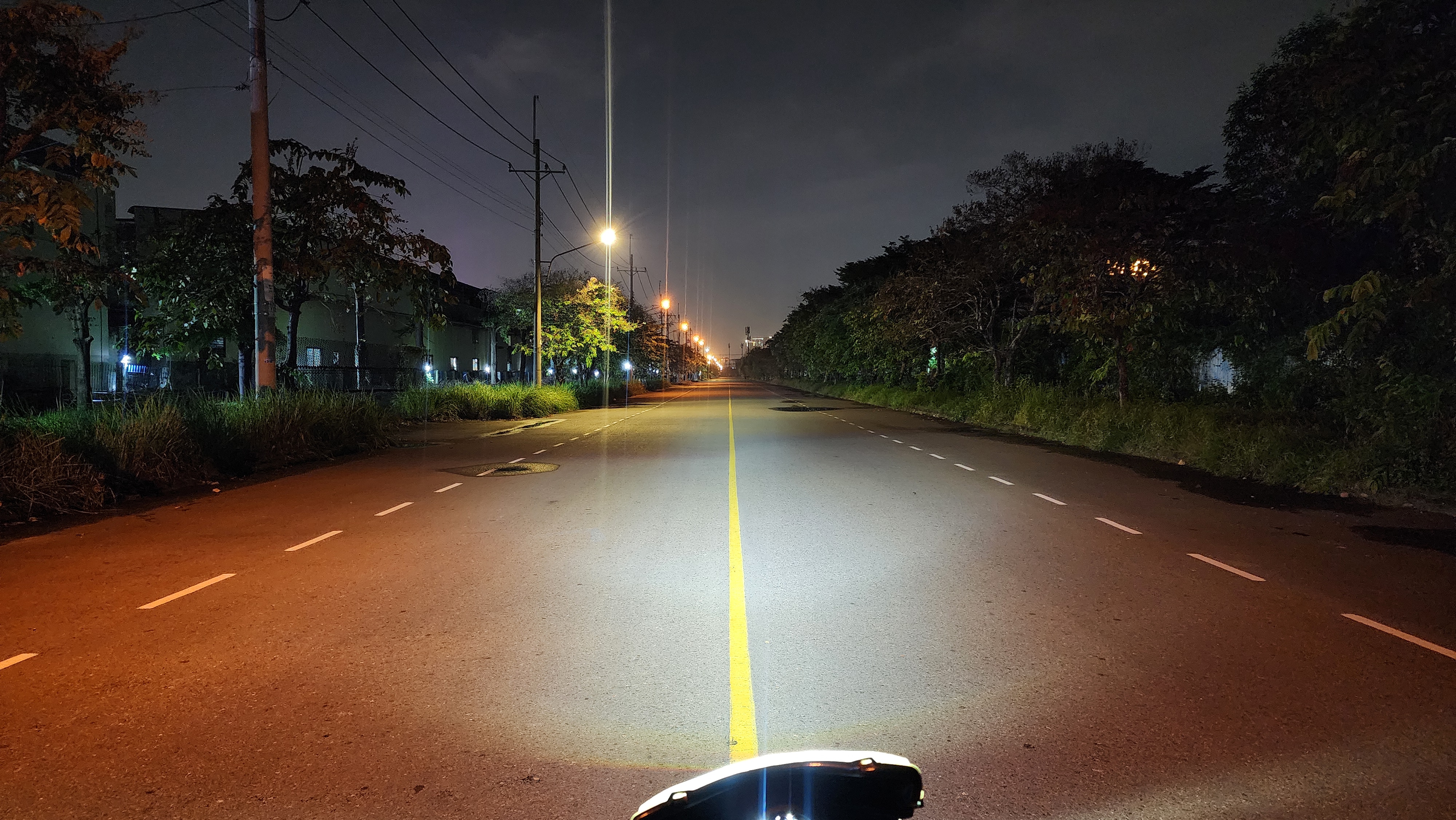 Ánh sáng Cos HJG K80 có đèn đường
