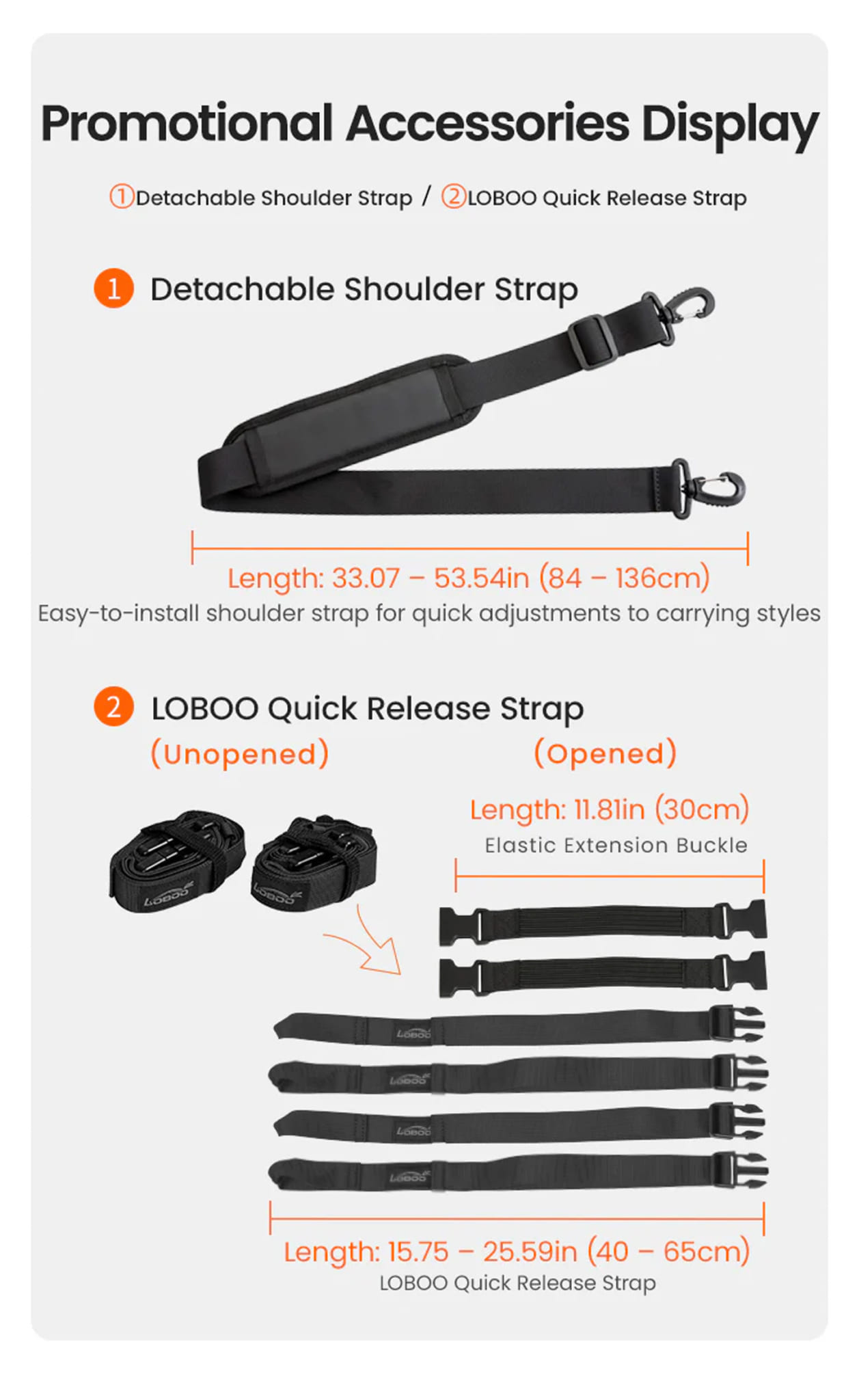 Phụ kiện đi kèm túi Loboo Wanderer 20L