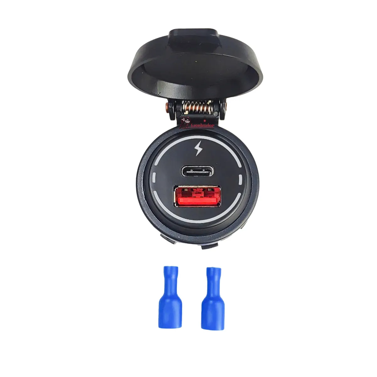 Tẩu sạc điện thoại DC12V-24/30W ZH-1786A1 WUPP (BH: 1T)